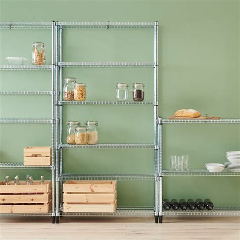 steel cabinet shelves|ikea metal shelving units.